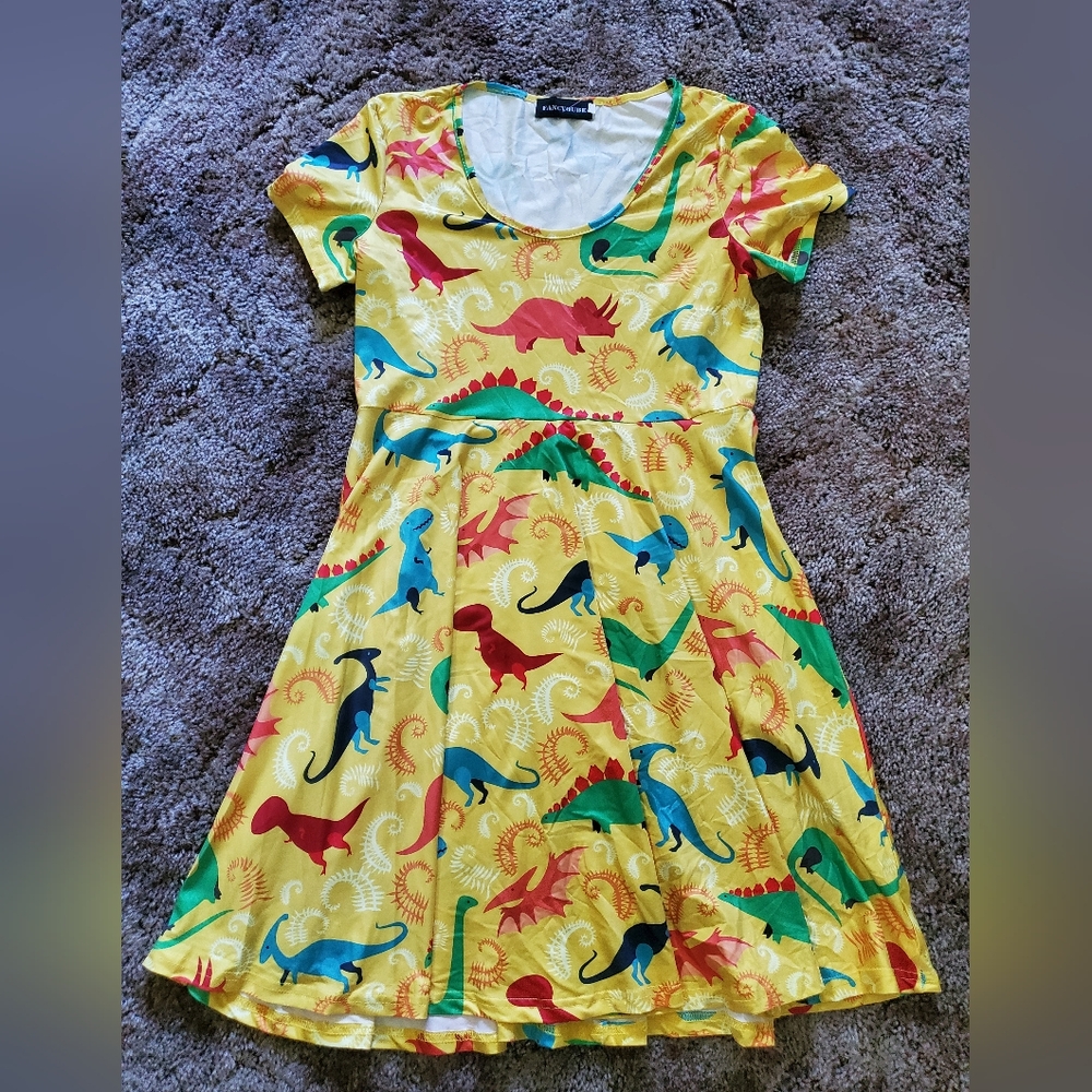Fancyqube womens dinosaur dress